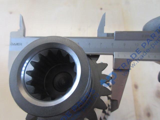 Реальная фотография вал промежуточный акпп левый в сборе zf х6000 12tx2620td 1358.203.237 качество о