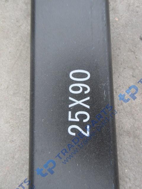 Реальная фотография лист №3 задней рессоры faw j6 3310/3250