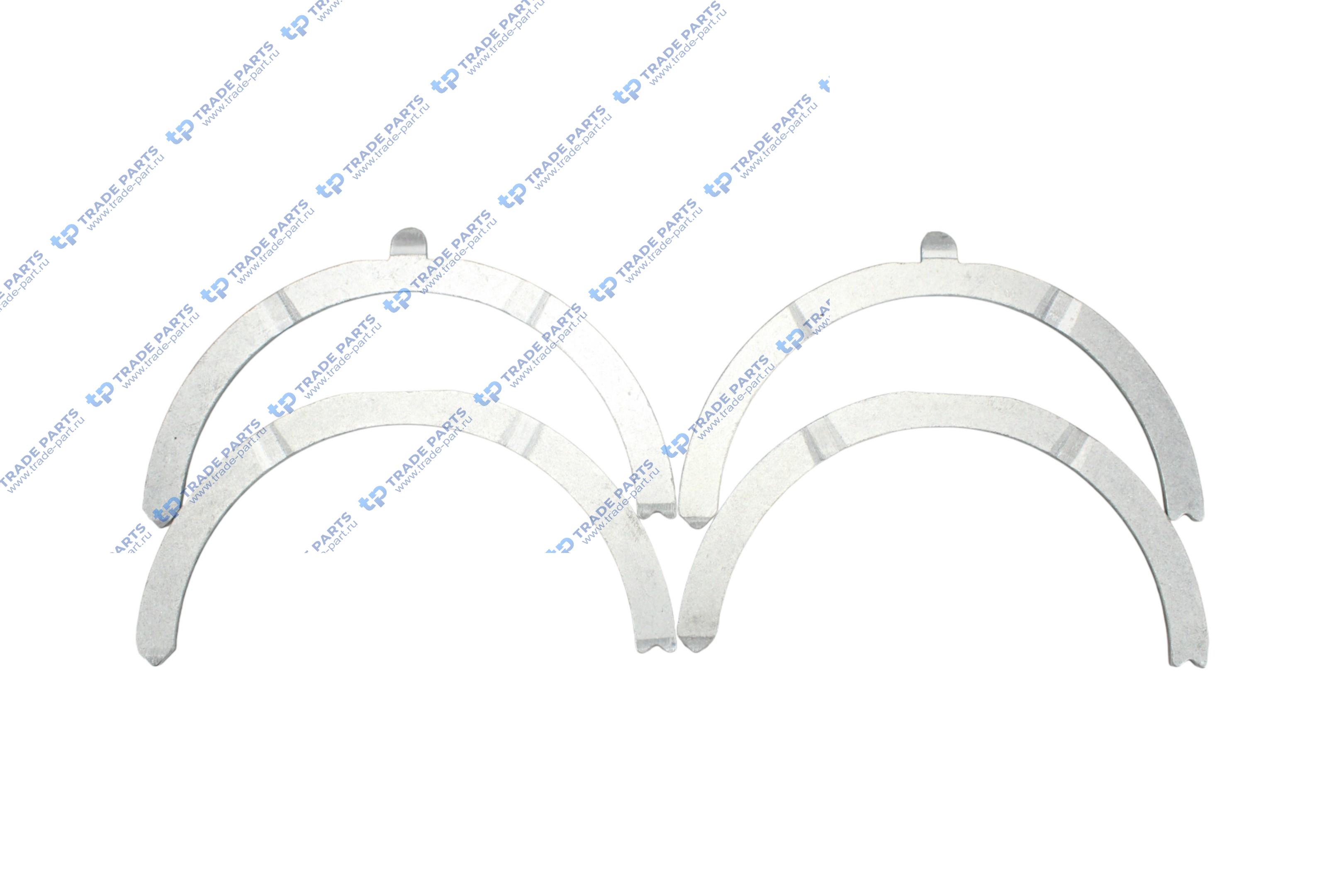 Реальная фотография полукольца коленвала wp10 egr  612600013917 huatai