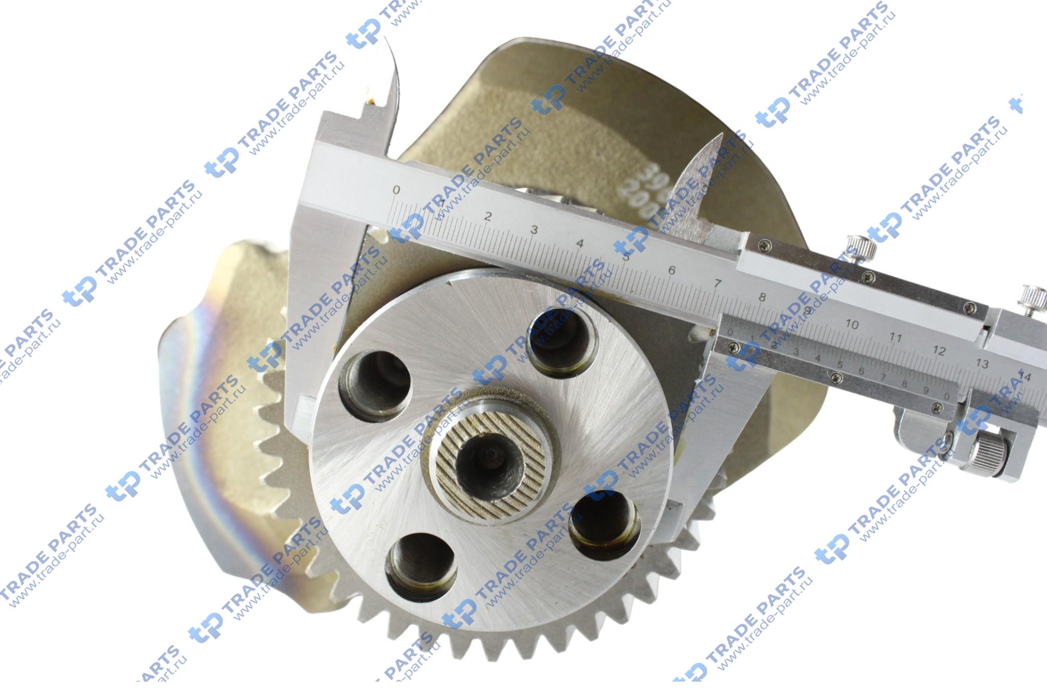 Реальная фотография вал коленчатый cummins qsc 8.3