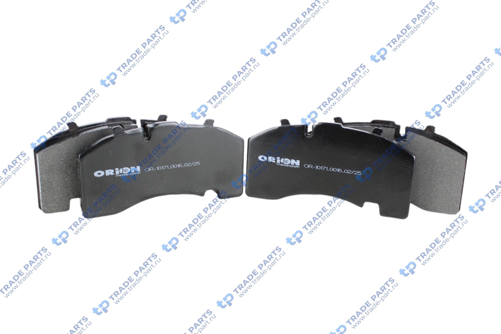 Колодки тормозные 29171 BPW SB4309T пр-во ТУРЦИЯ