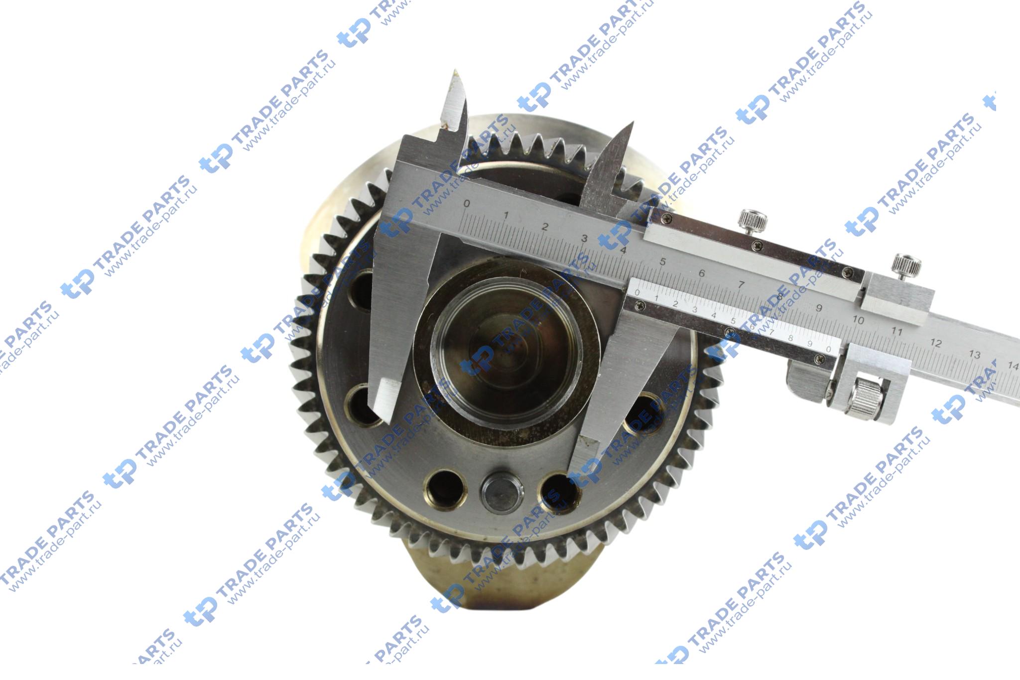 Реальная фотография вал коленчатый mb  om 651 8 противовесов