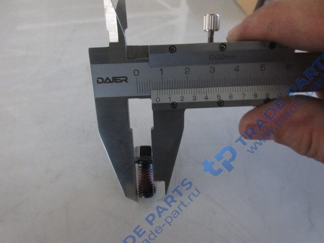 Реальная фотография болт крепления крышки картера шестерен распределительного вала m8*1.25*16 качество о