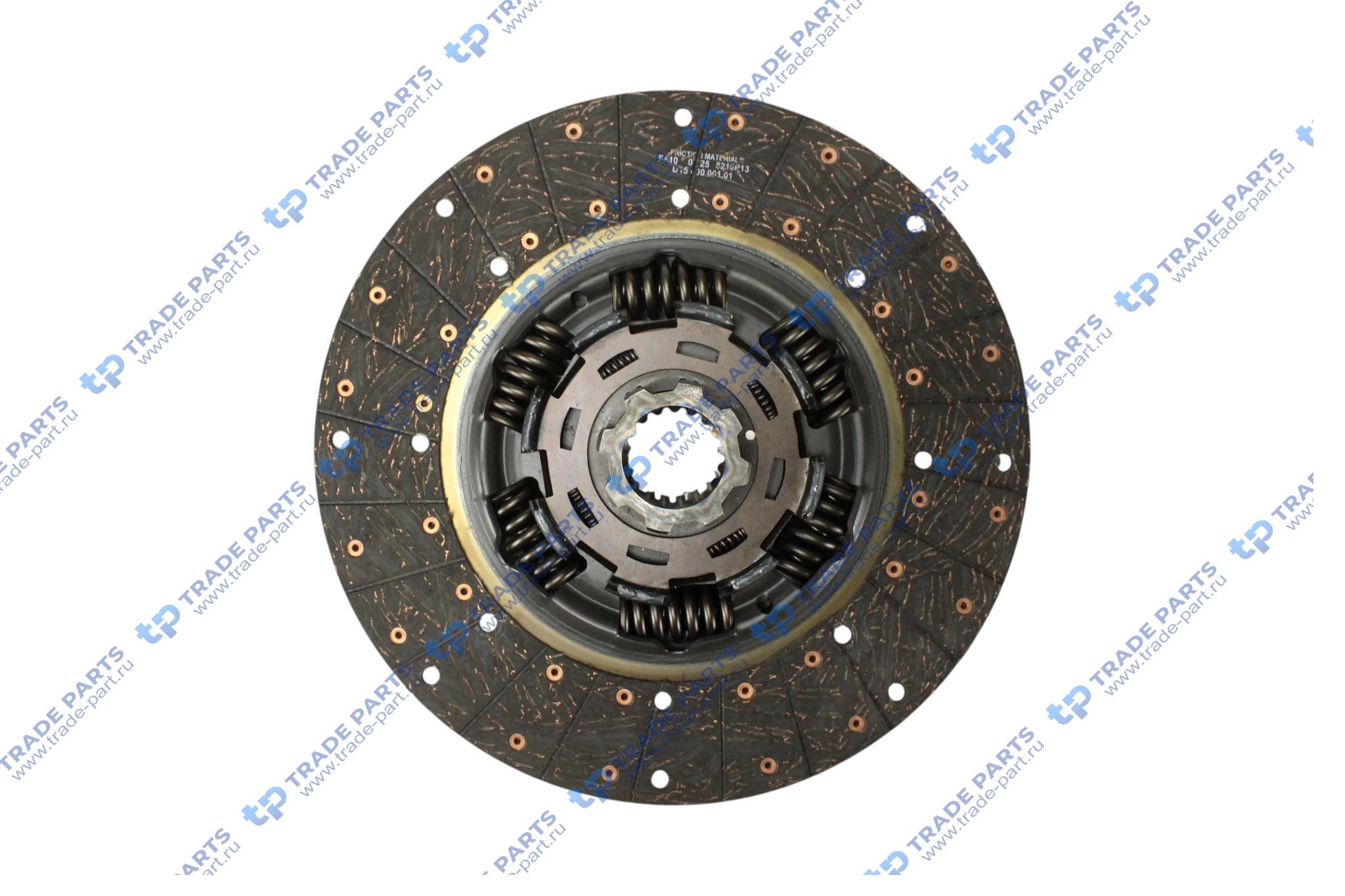 Реальная фотография диск сцепления om471 g230-16 manuel double clutch mercedes arocs (euro 6) 3342,4142,4145