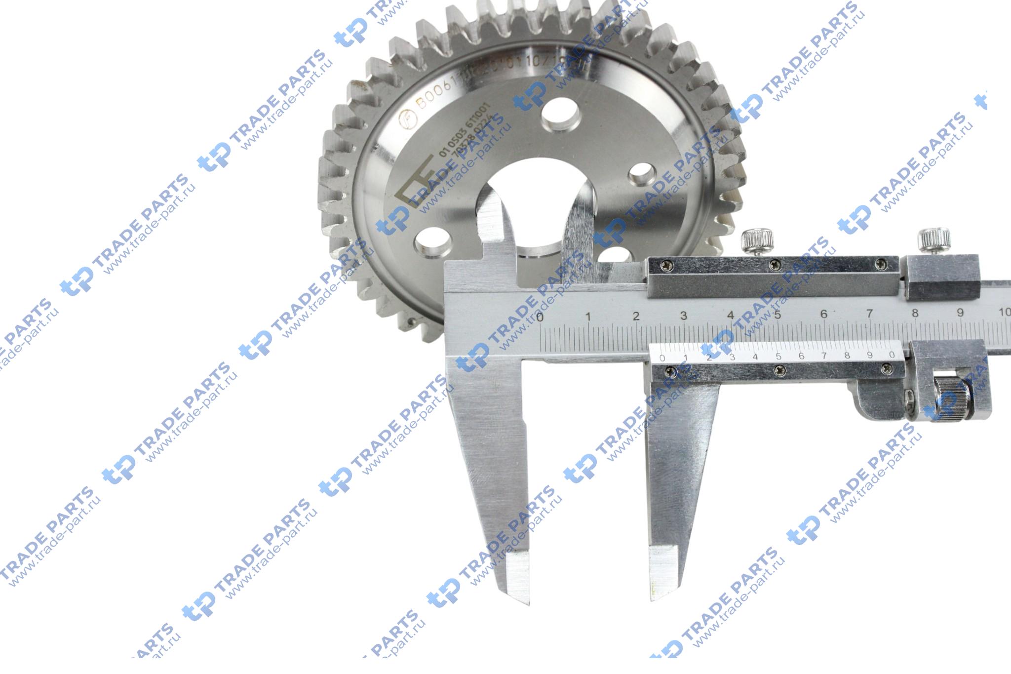 Реальная фотография шестерня распредвала mb sprinter i/ii om611/646 выпуск