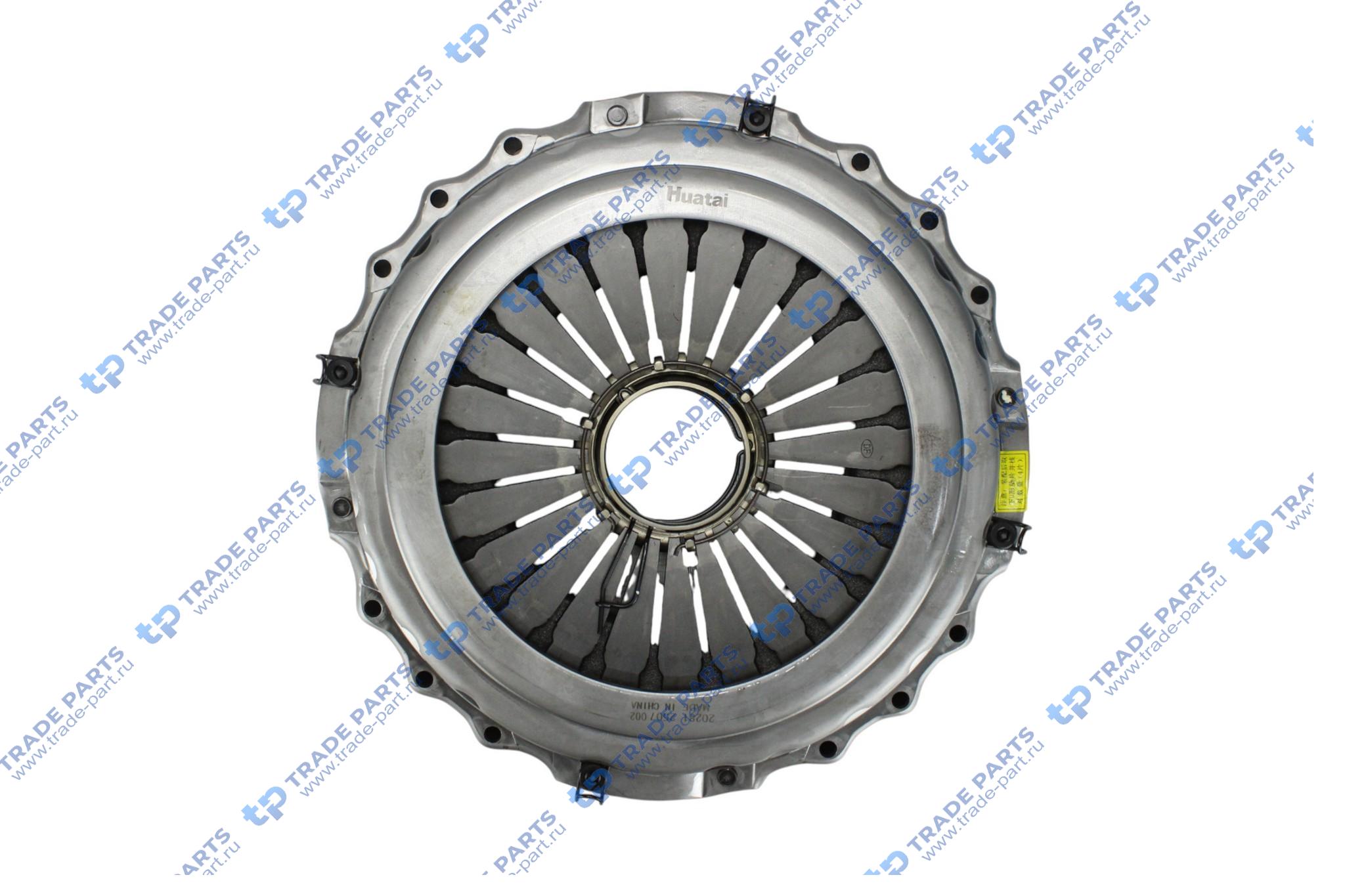 Корзина сцепления 430 мм HOWO T7H обратный выжим (Отжимная с кольцом) HUATAI
