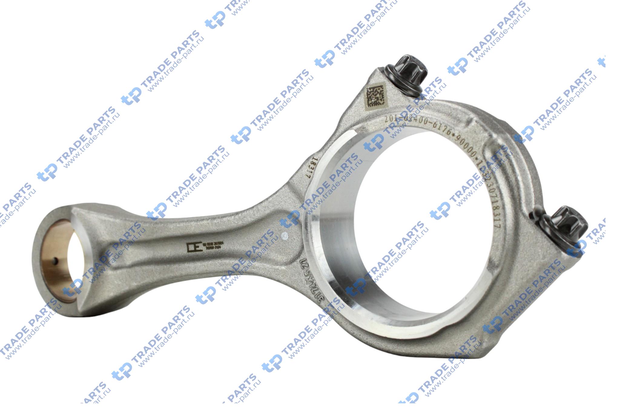 Реальная фотография шатун man (51.02400.6156) c7h max sitrak