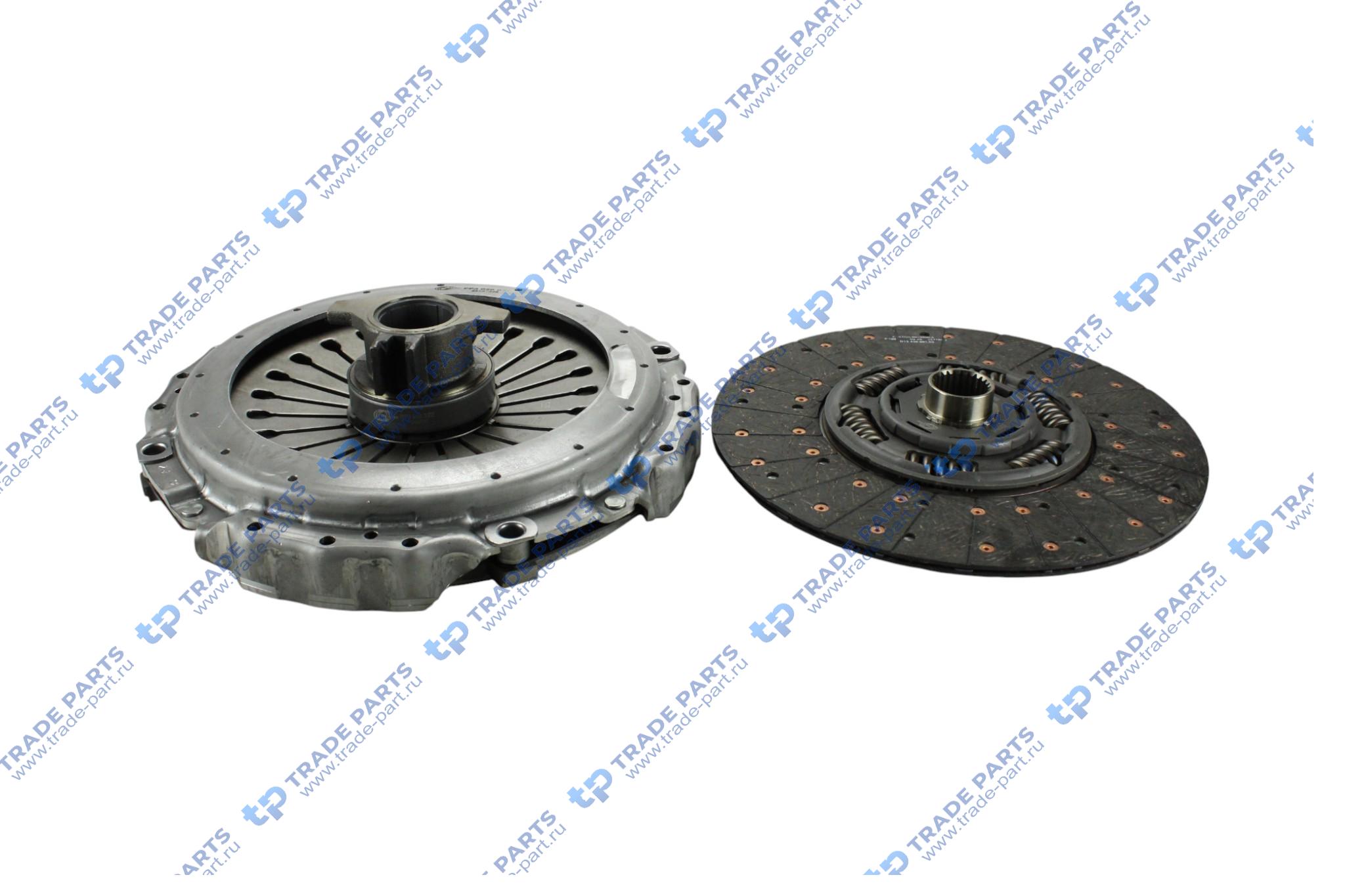 Реальная фотография комплект сцепления scania 3 series 430 mm.