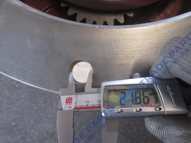 Реальная фотография редуктор бортовой в сборе 4 сателита 24 зуба 41 шлиц lonking cdm855/cdm856d