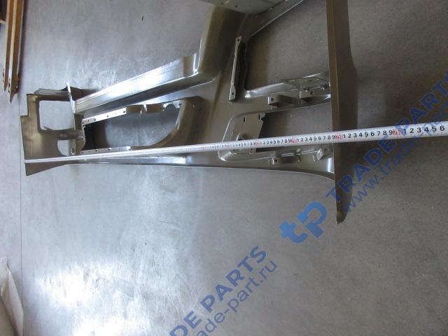 Реальная фотография бампер металл рестайлинг howo 2010-> под треугольные туманки