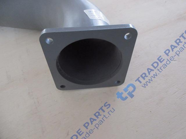 Реальная фотография труба выхлопной системы передняя часть с изгибом faw j6 са3250 качество о