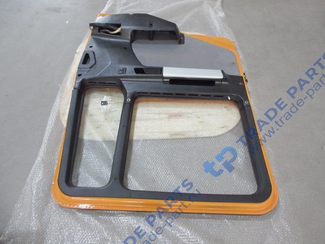 Реальная фотография дверь левая оранжевая в сборе (облицовка f3000)