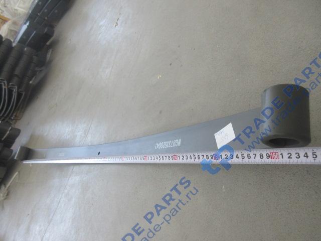 Реальная фотография лист передней рессоры №1 8х4 l=1630 16х90