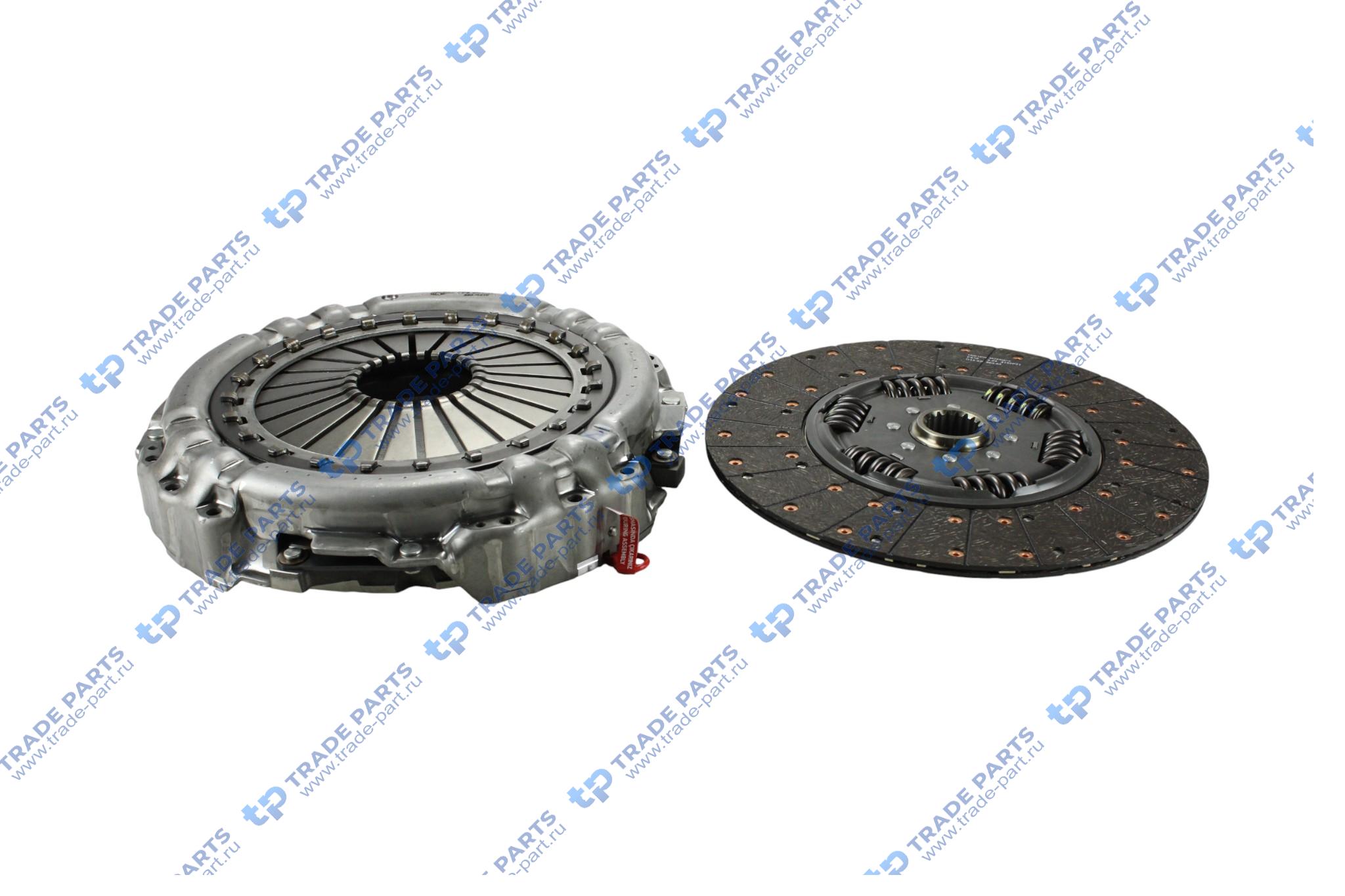 Реальная фотография комплект сцепления mb om471 g211-12 430 mm. adjustable kit