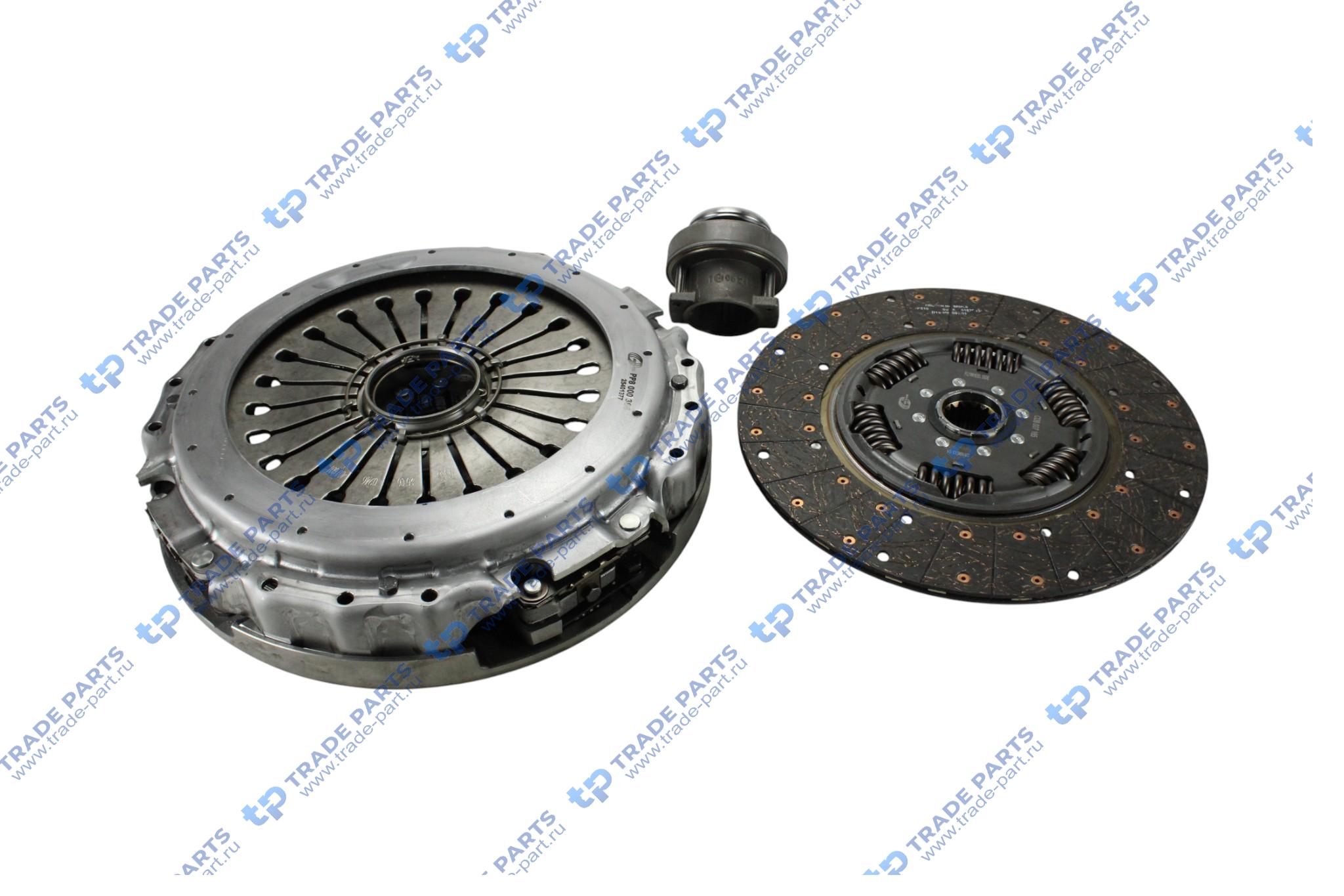 Реальная фотография комплект сцепления om471 g230-16 manuel double clutch mercedes arocs (euro 6) 3342,4142,4145