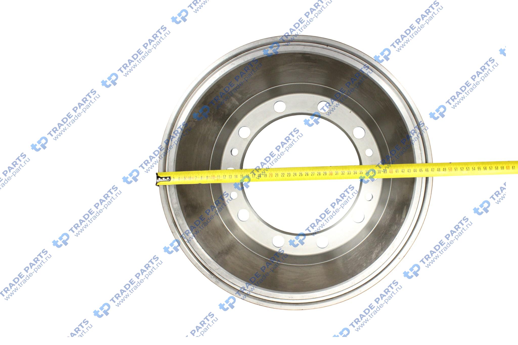 Реальная фотография барабан тормозной 410*200(175)*260 volvo fh/fm передний пр-во турция