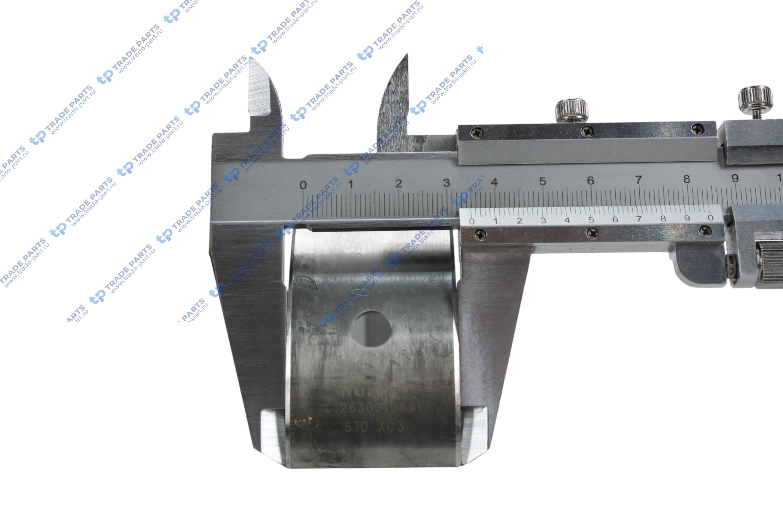 Реальная фотография вкладыши коренные (комплект 14 шт) wp13 std shacman x3000 huatai