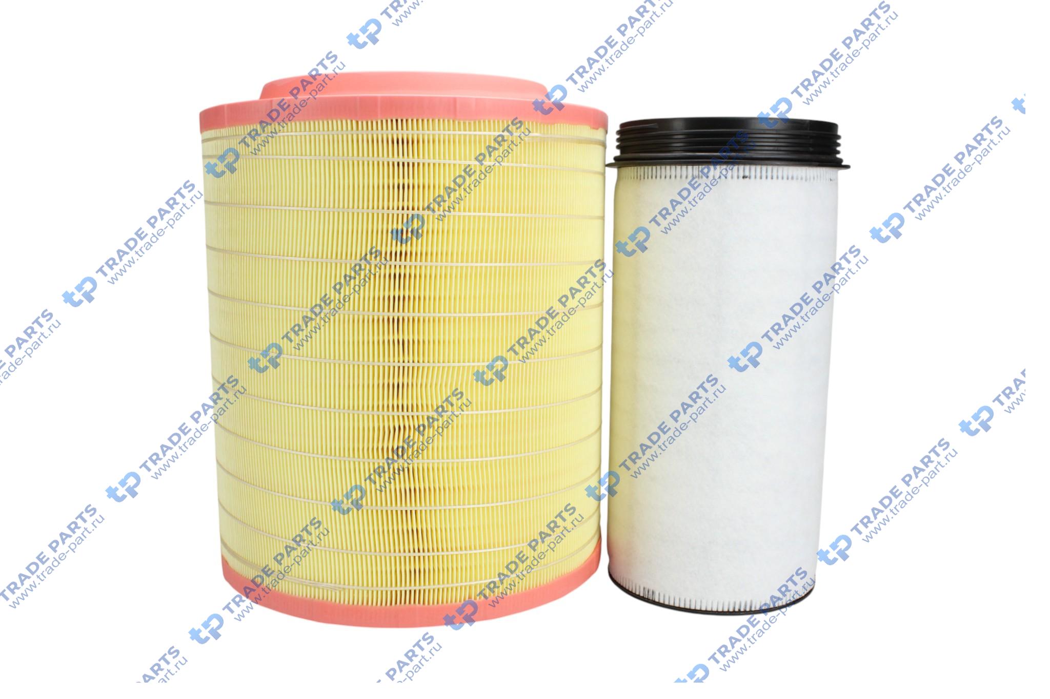 Реальная фотография фильтр воздушный h=375 d=331 d=210 двиг. d13 volvo fh после 2008 года комплект