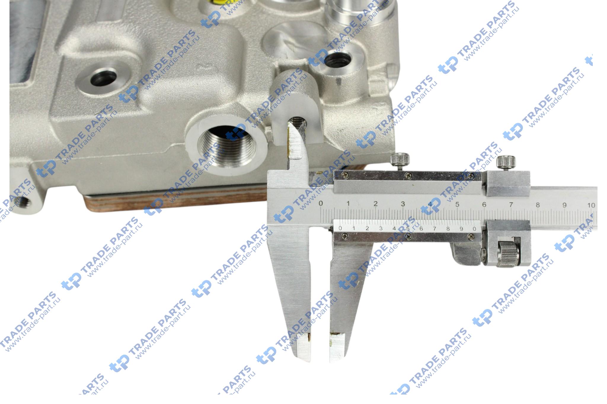 Реальная фотография головка компрессора mb actros om501/502 (1-цилиндровый) в сборе euro 4, 5