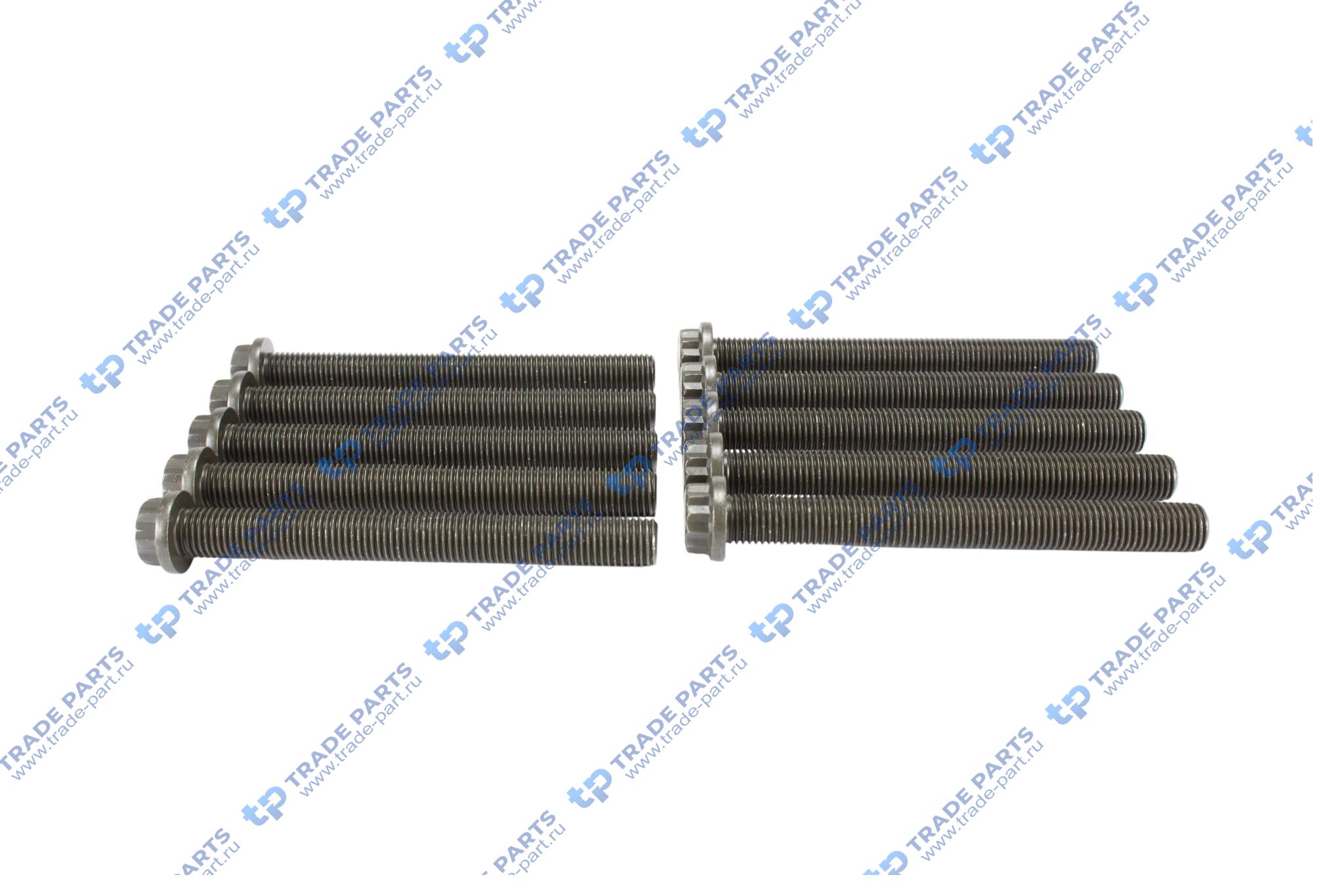 Реальная фотография комплект болтов 10шт. крепления головки mb om 904/924 la