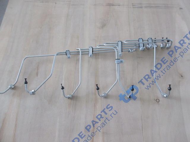 Реальная фотография трубки топливные тнвд евро2 (комплект 6 шт.)