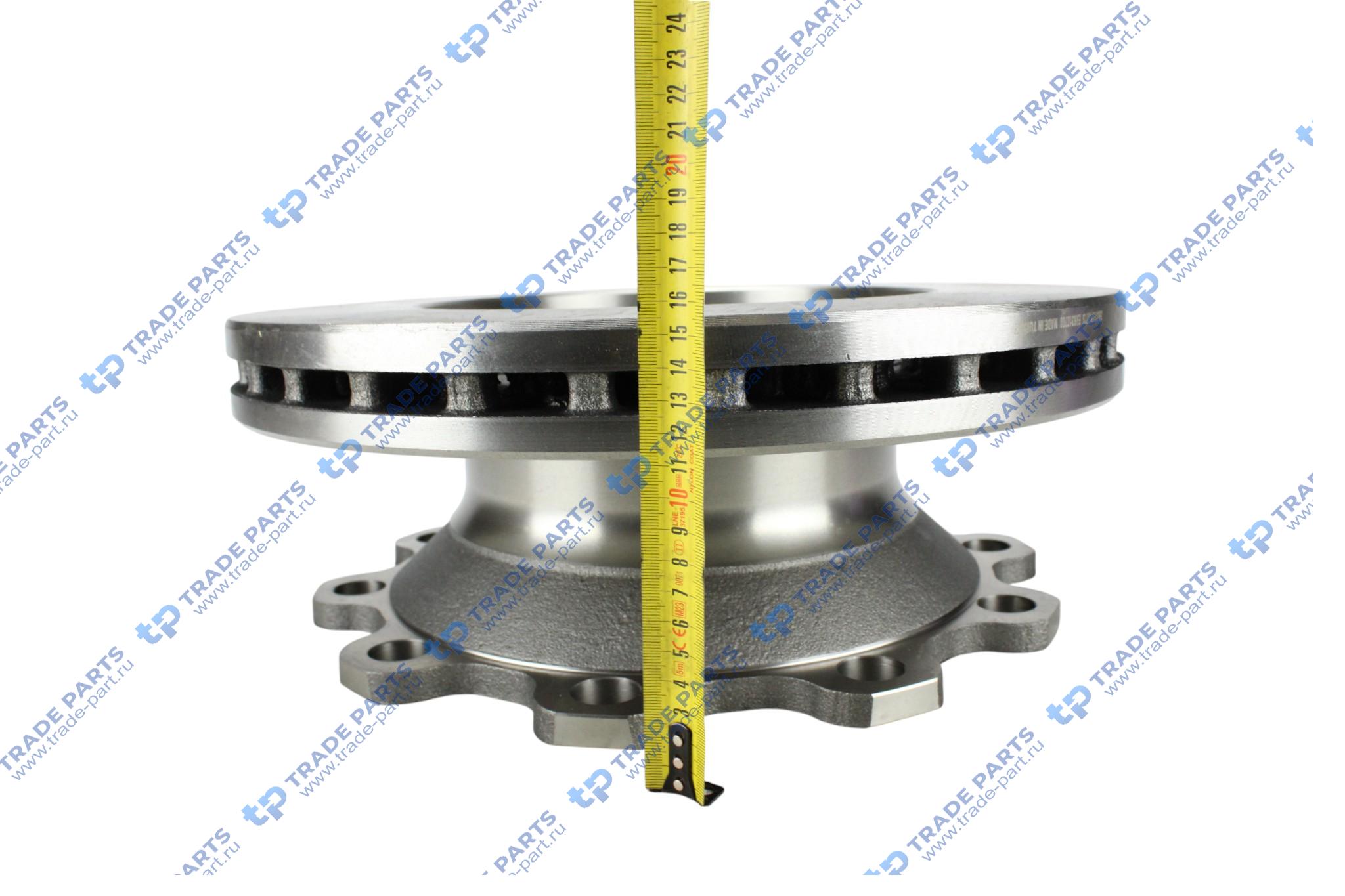 Реальная фотография диск тормозной smb 430*45*155 пр-во турция