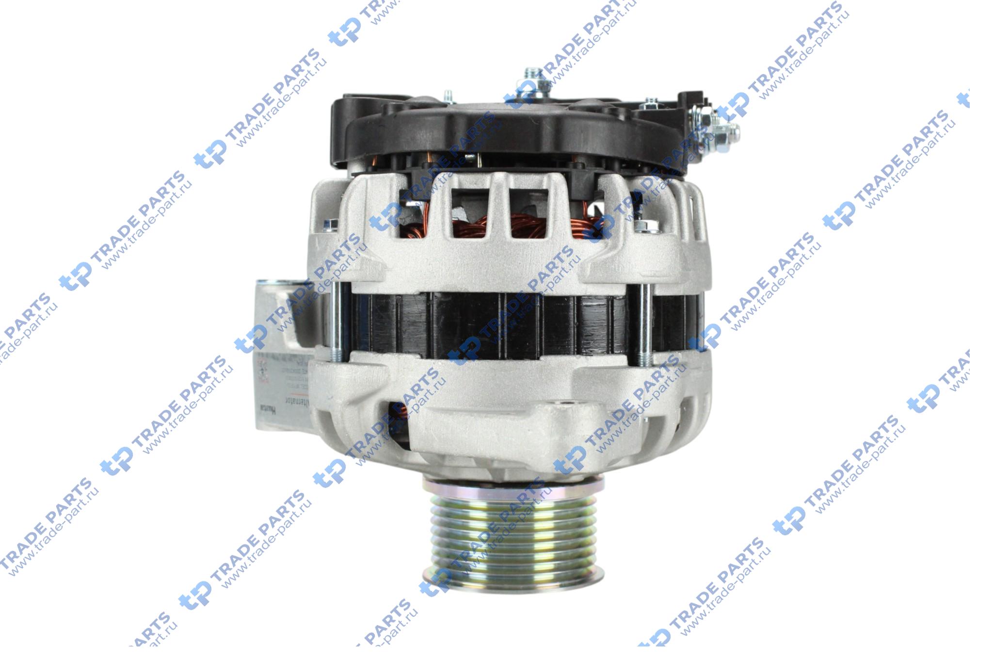 Реальная фотография генератор 28v  80a wp10/wp12 shacman x3000 (8-ми ручейковый) huatai