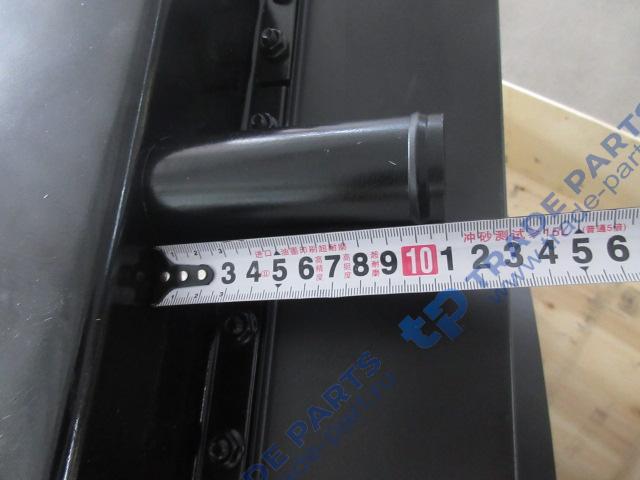 Реальная фотография радиатор водомасляный 700*805*110 d=60 (нижн.) d=45 (верх.) с диффузором