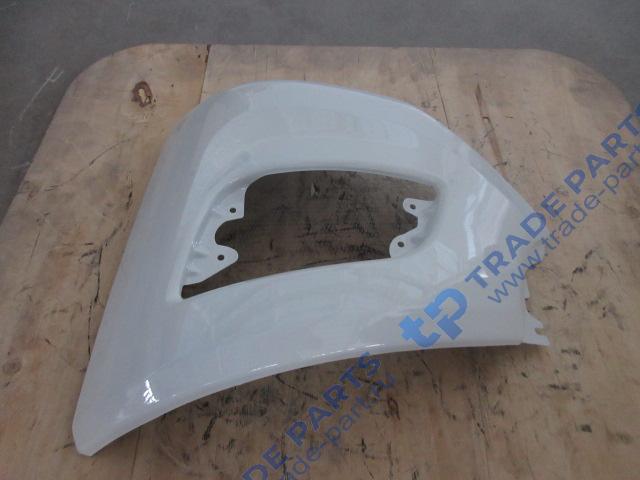 Реальная фотография бампер передний левый chenglong h7