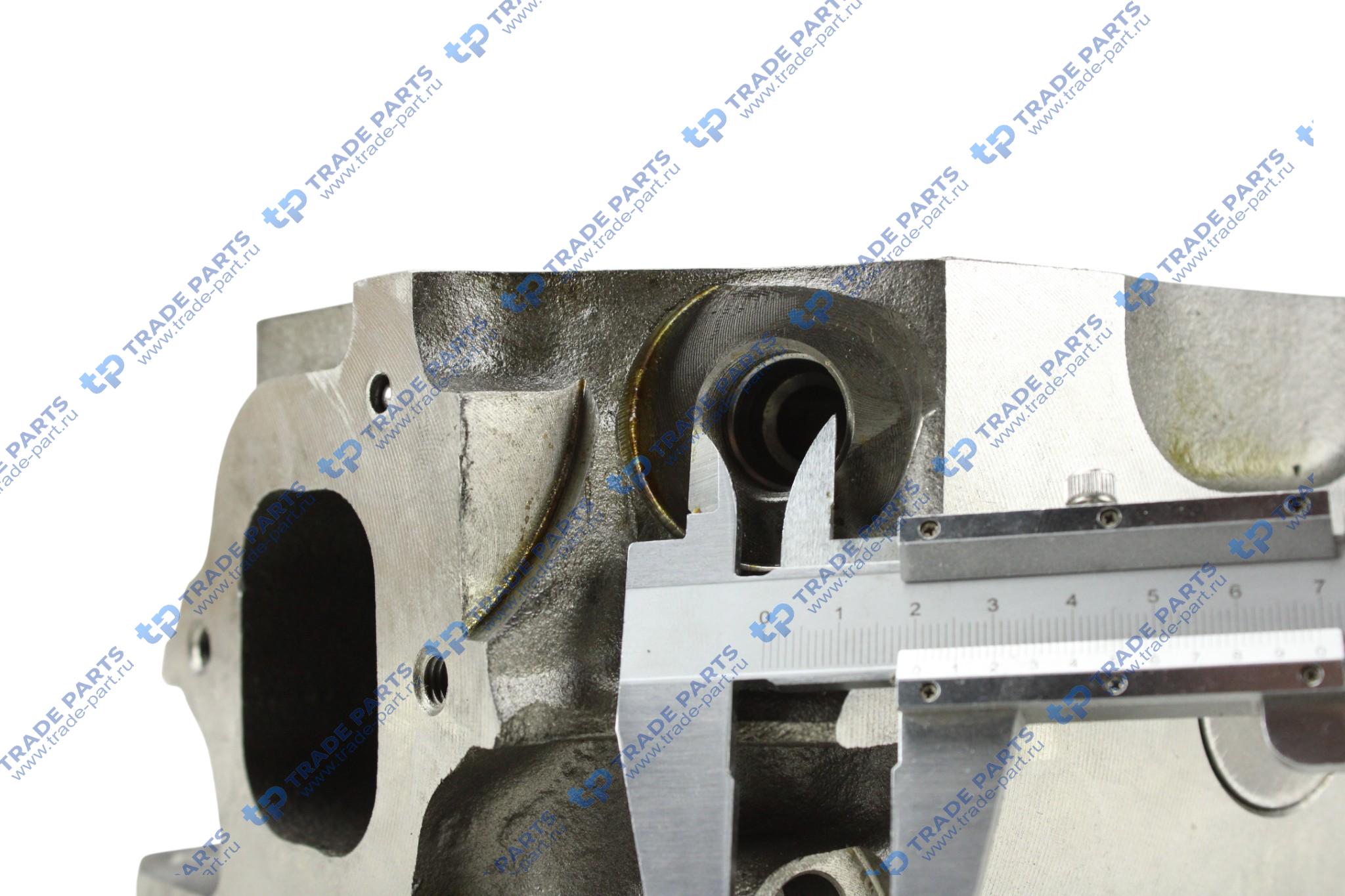 Реальная фотография головка блока (без клапанов) mb om 501/502 la euro 4/5