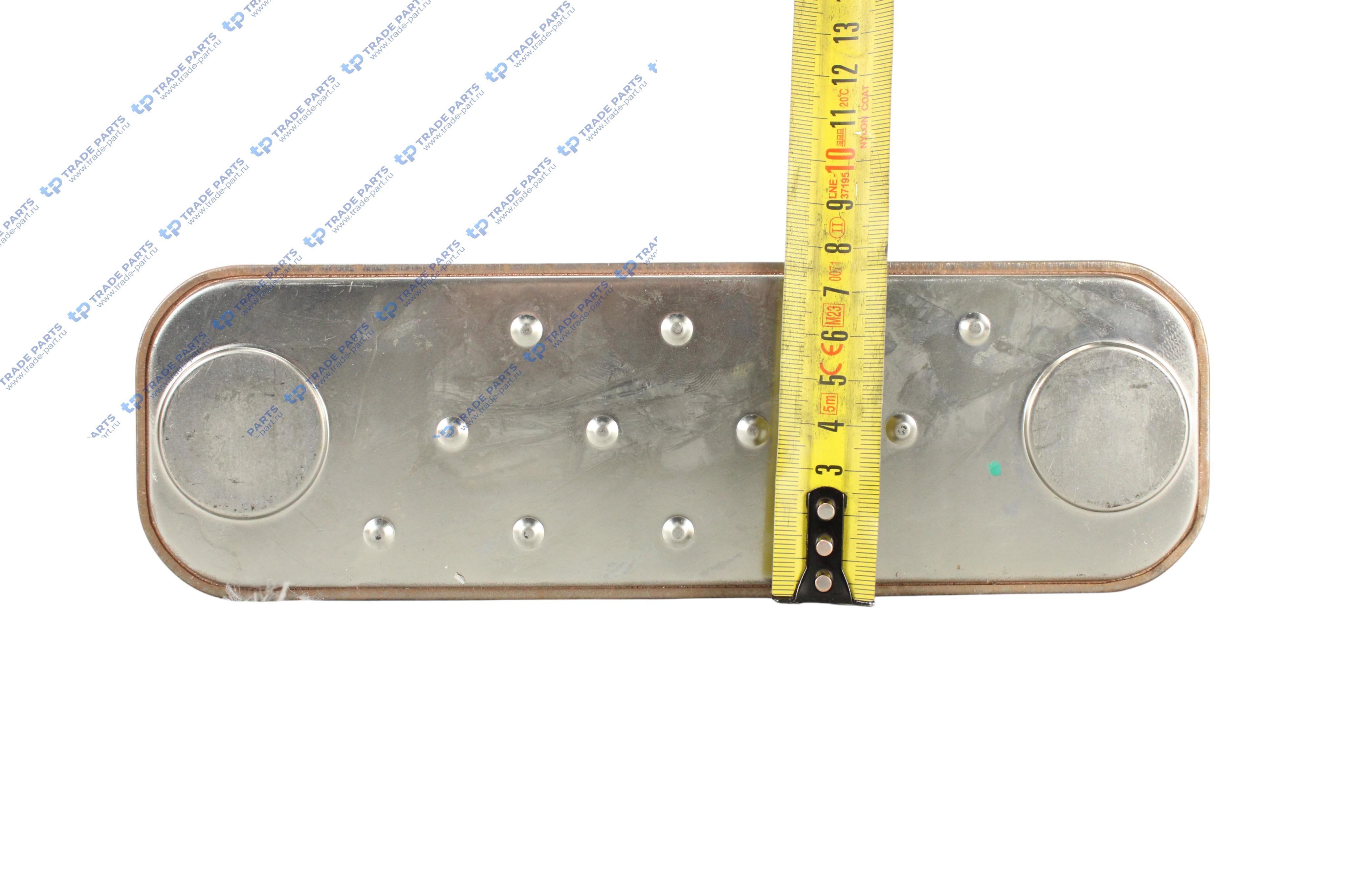 Реальная фотография радиатор масляный man d 2866/2876, man bus d2876, e/g 2866, e/g 2876, _mb bus_o400 om 401 om 402/403