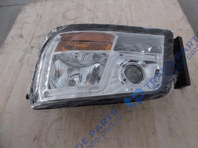Реальная фотография фара левая х3000 (со светодиодной лентой)