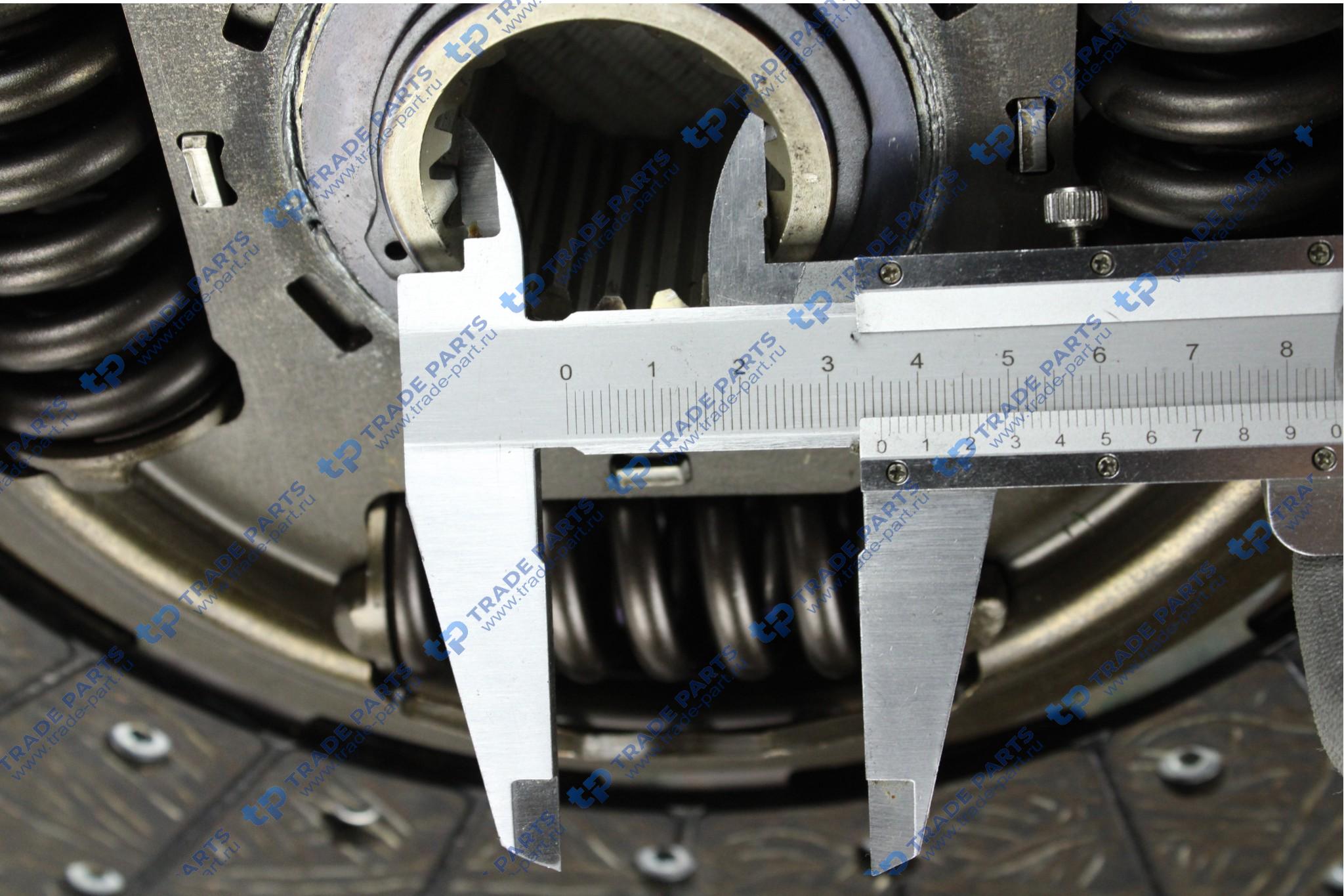 Реальная фотография комплект сцепления mb om934 g71-6, g90-6 362mm.