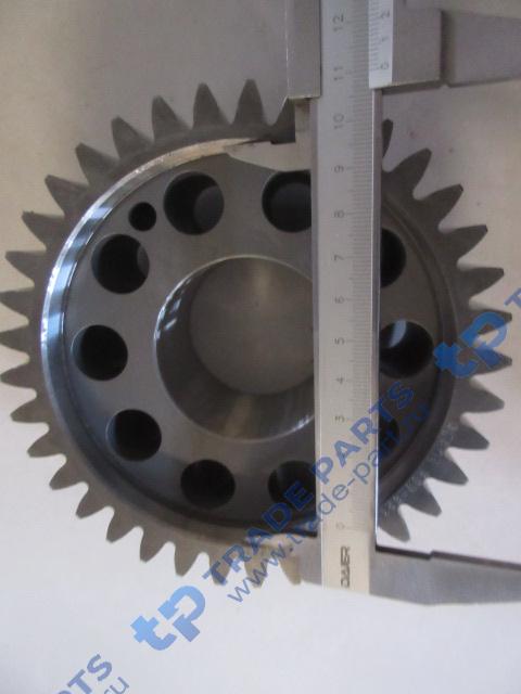 Реальная фотография шестерня вала коленчатого задняя sitrak mc11/mc13