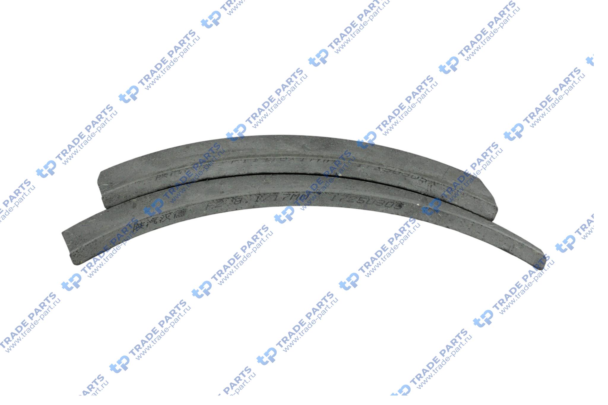 Реальная фотография накладка тормозная передняя 234*163*8.1/17 190*163*14.6/17 (8+10 отверстий) f2000,f3000 huatai