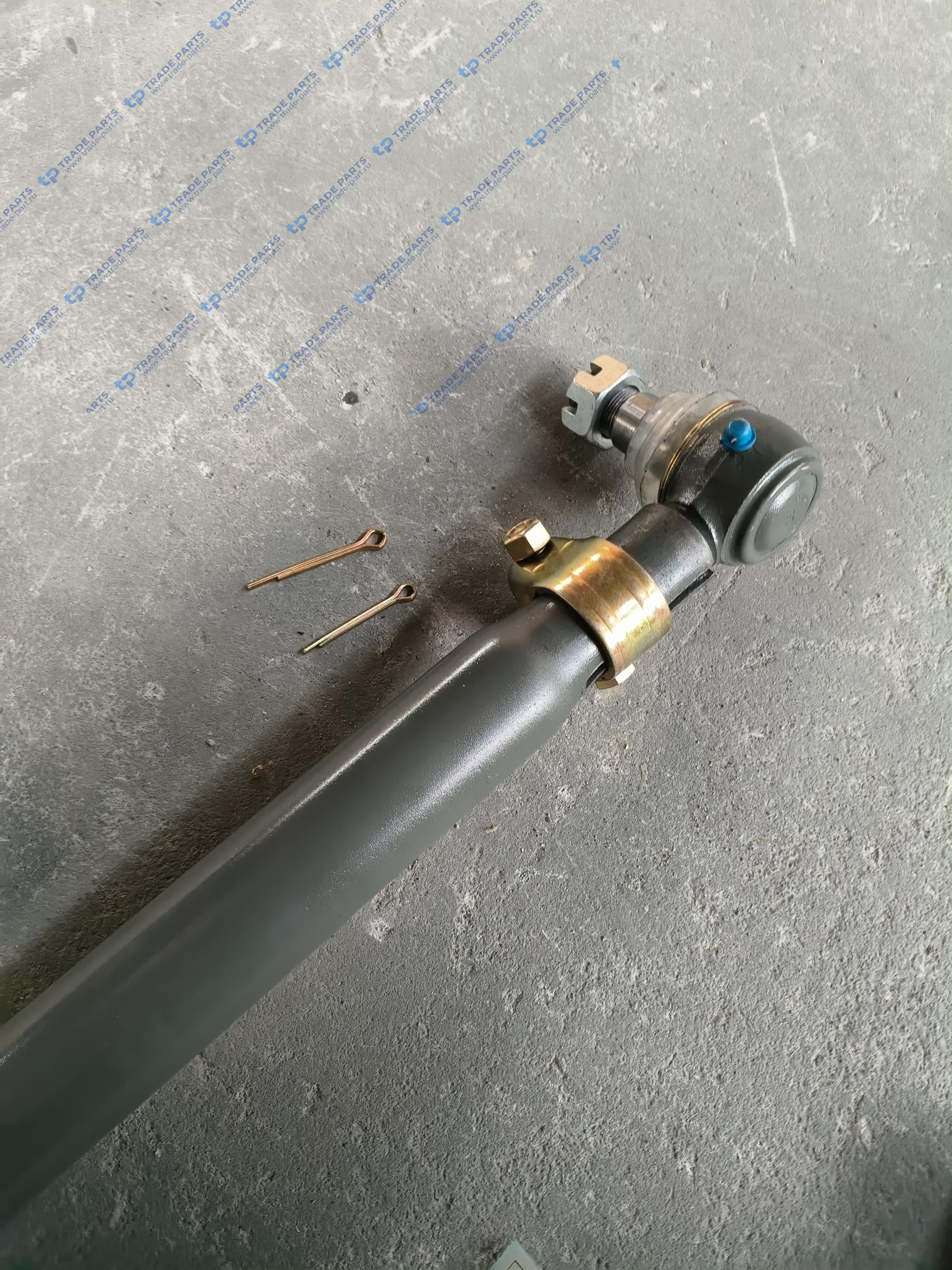 Реальная фотография тяга рулевая продольная первого переднего моста для sitrak и howo [tx 8x4]