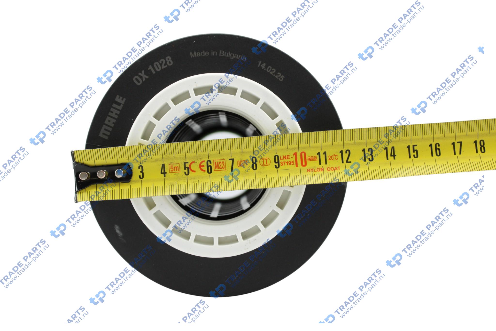 Реальная фотография фильтр-элемент масляный (d2066, d2676) man bus lion's (вставка) d120,d53,h194