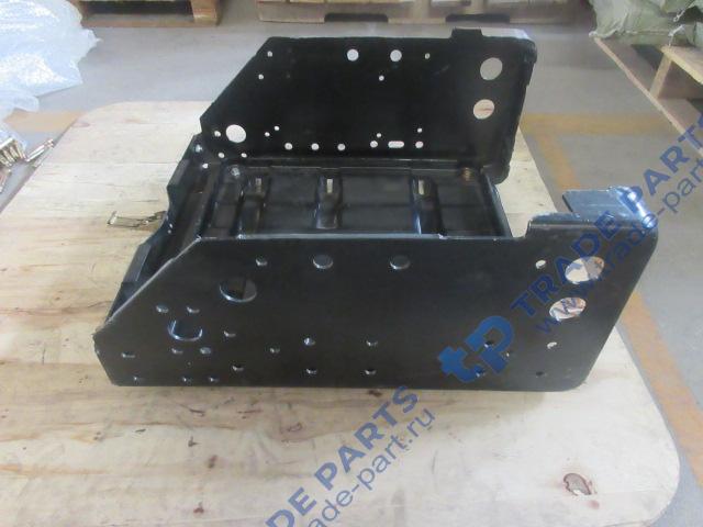 Реальная фотография ящик акб с кронштейном рессиверов faw j6