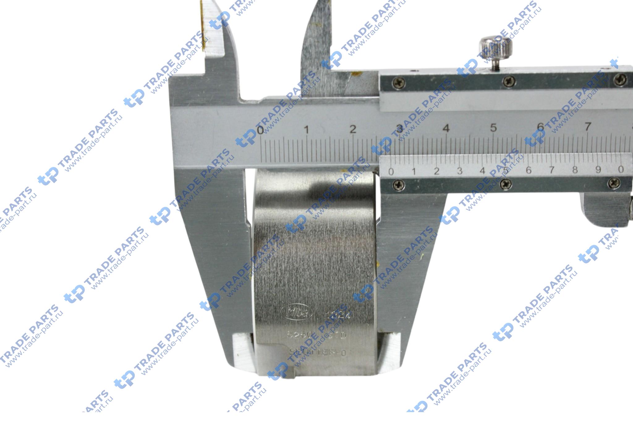 Реальная фотография вкладыши шатунные std (к-т 6 цил) mb atego om906 ширина 28,30 мм