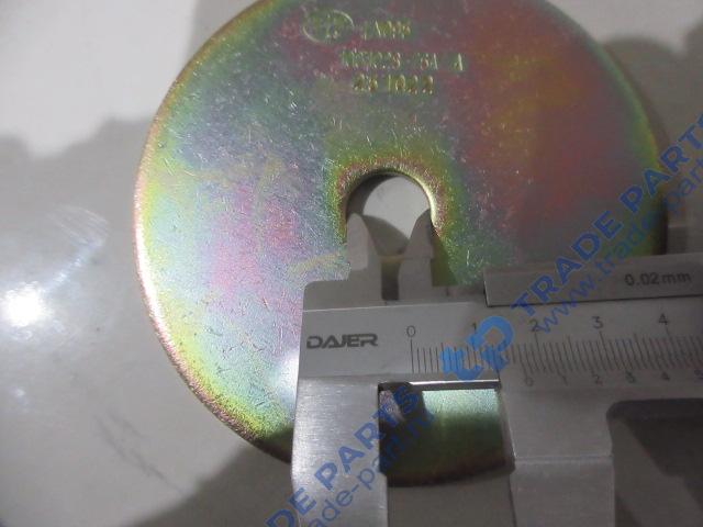 Реальная фотография шайба нижняя пер. опоры двигателя faw j6,4180,4250 качество о