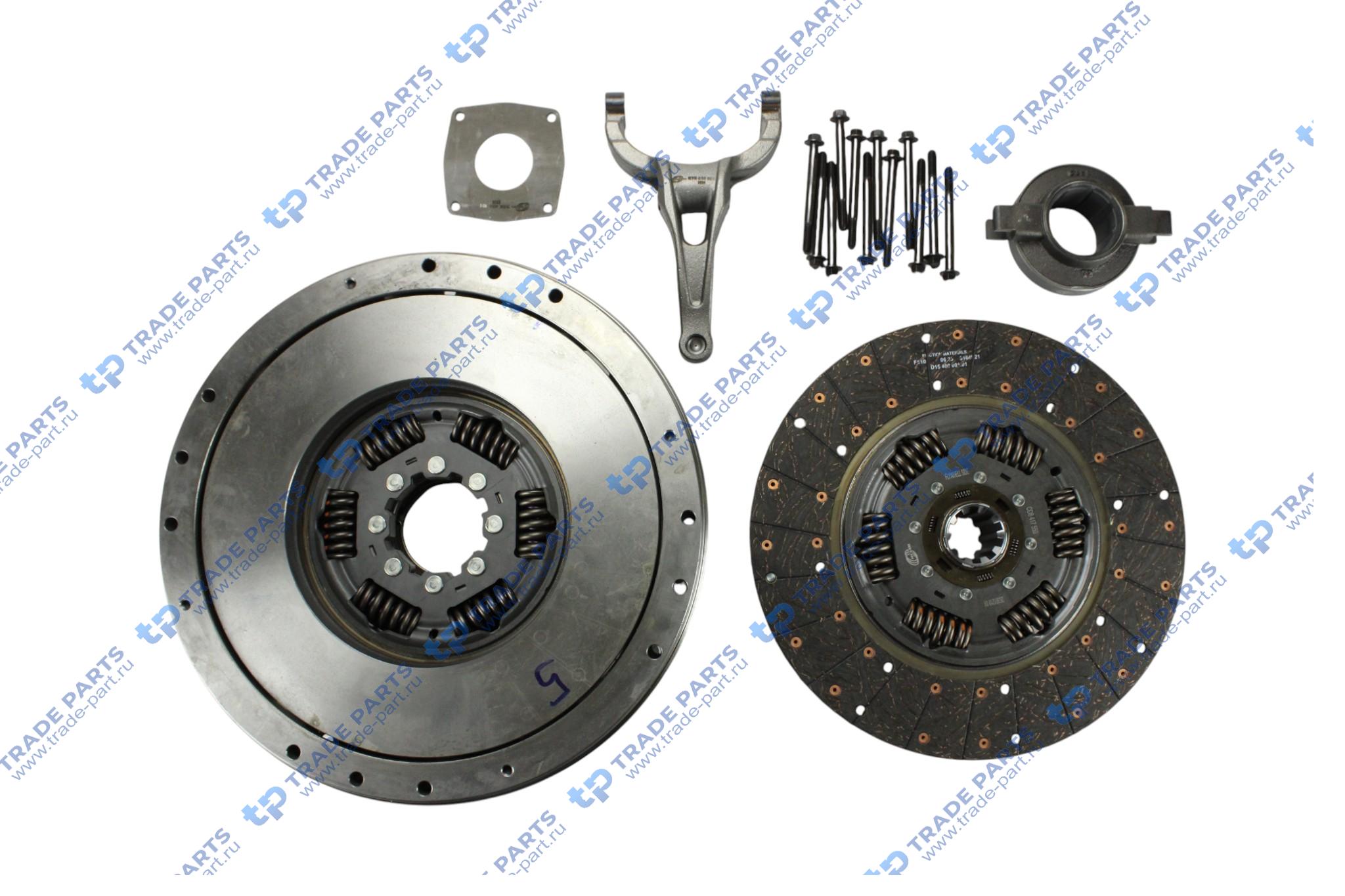 Реальная фотография комплект сцепления ford ecotorq 12,7 zf 16s2230 400 mm. twin disc