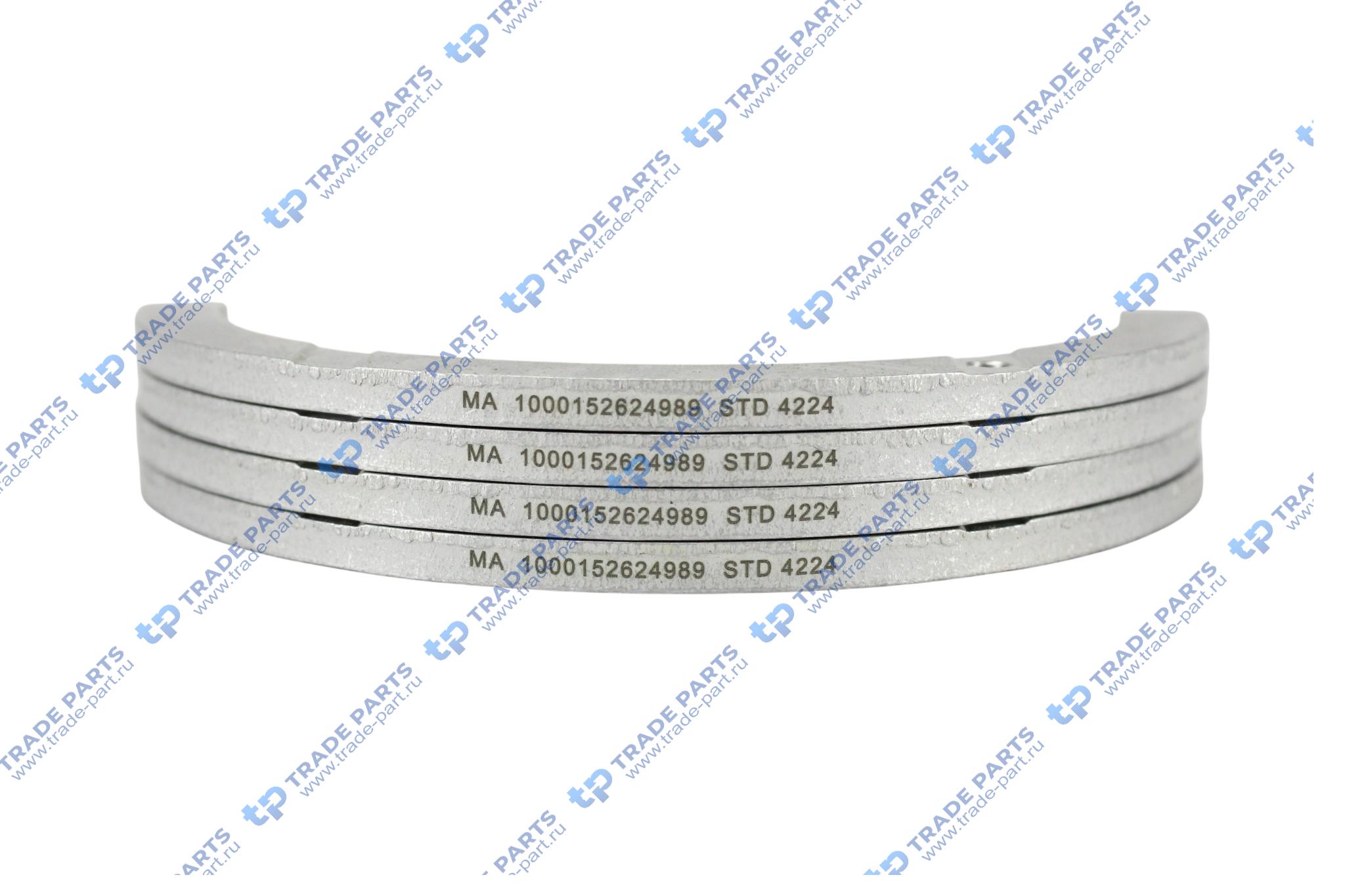 Реальная фотография полукольца упорные к-т 4 шт. std 1xmb actros om501/502