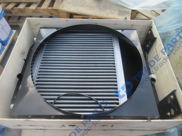 Реальная фотография радиатор охлаждения двигателя (без теплообменника) 1000x865 xcmg zl50g