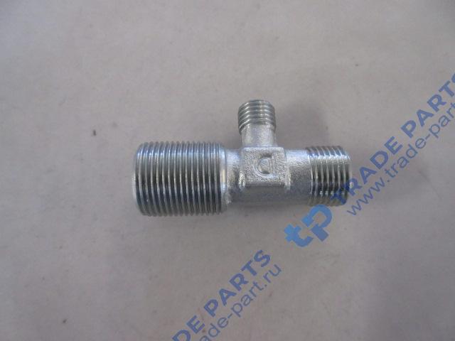 Штуцер пневматический Т-образный с наконечником M22x1,5 / M12x1,5 / M18x1,5 HOWO T5G, SITRAK C7H