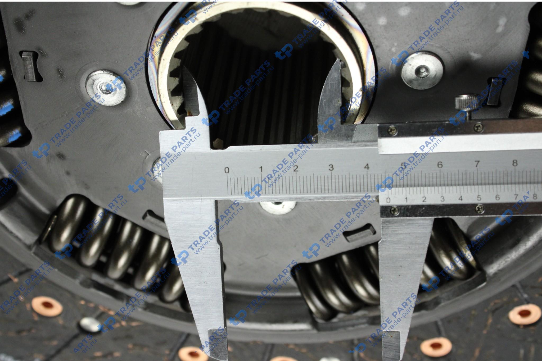 Реальная фотография комплект сцепления scania 3 series 430 mm.