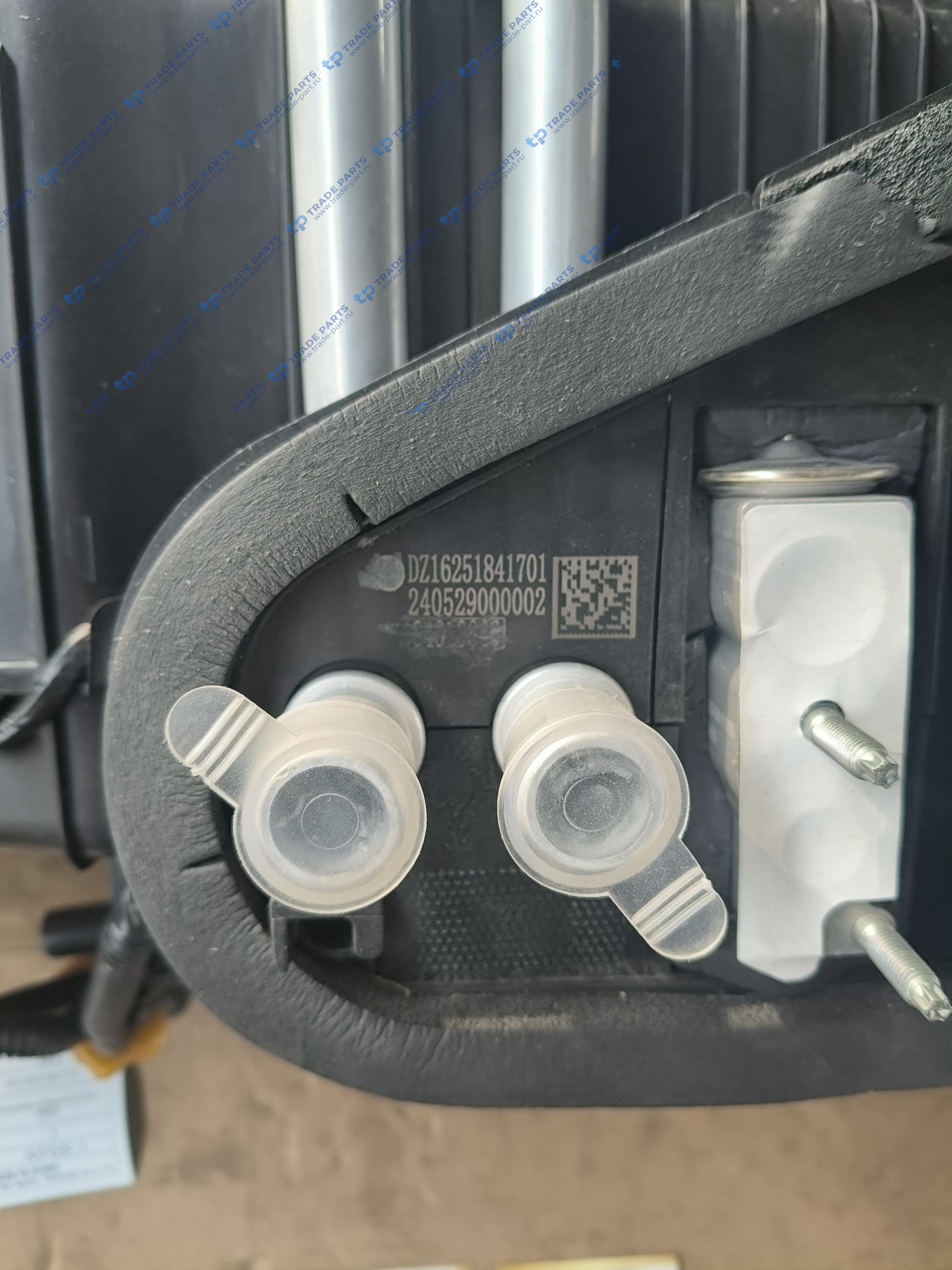 Реальная фотография отопитель в сборе shacman x6000