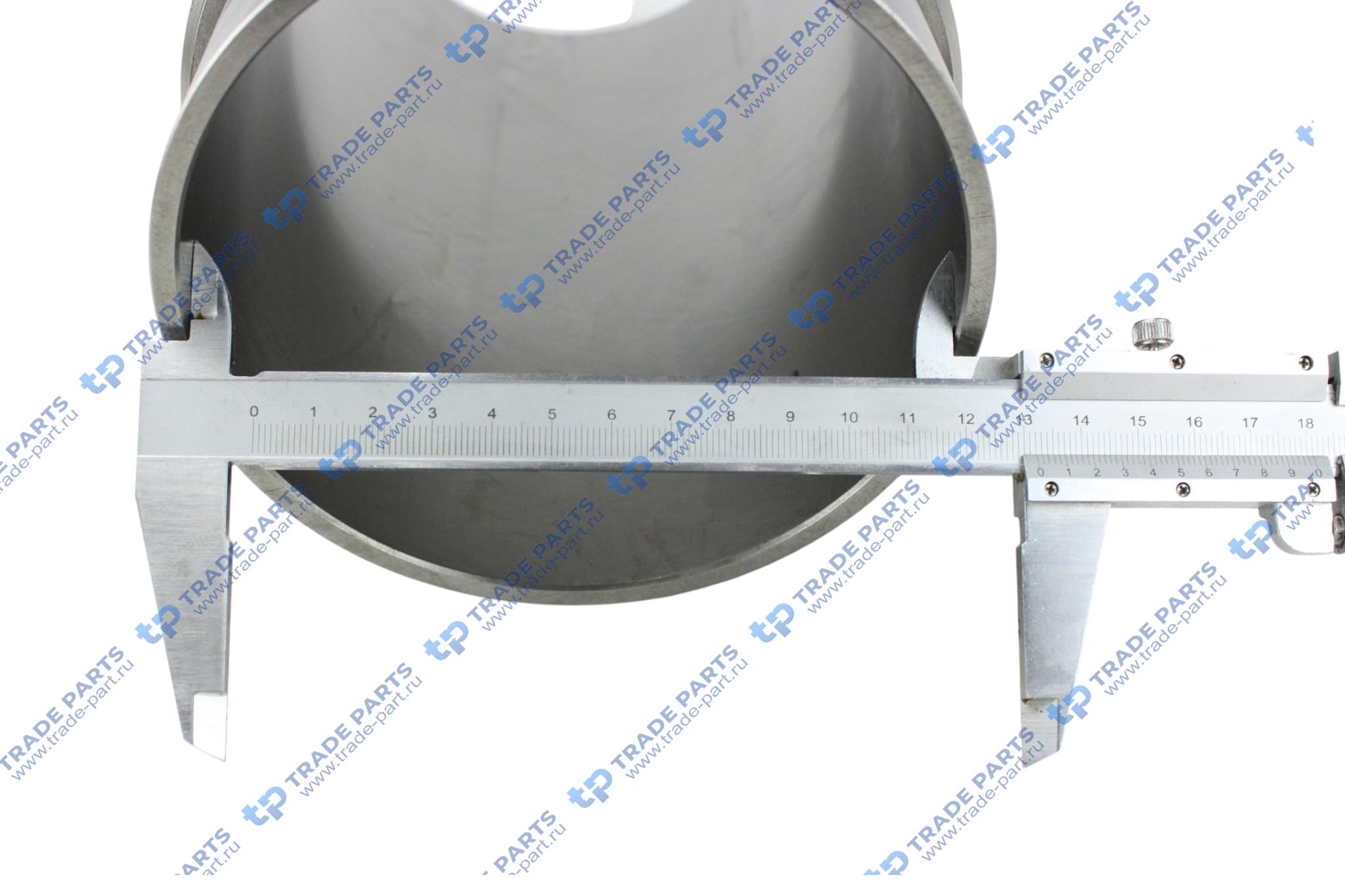 Реальная фотография гильза цилиндра a=142 c=159 l=257 h+f=9,95 (с упл. кольцами) mb om 471 la без огнеупорного кольца