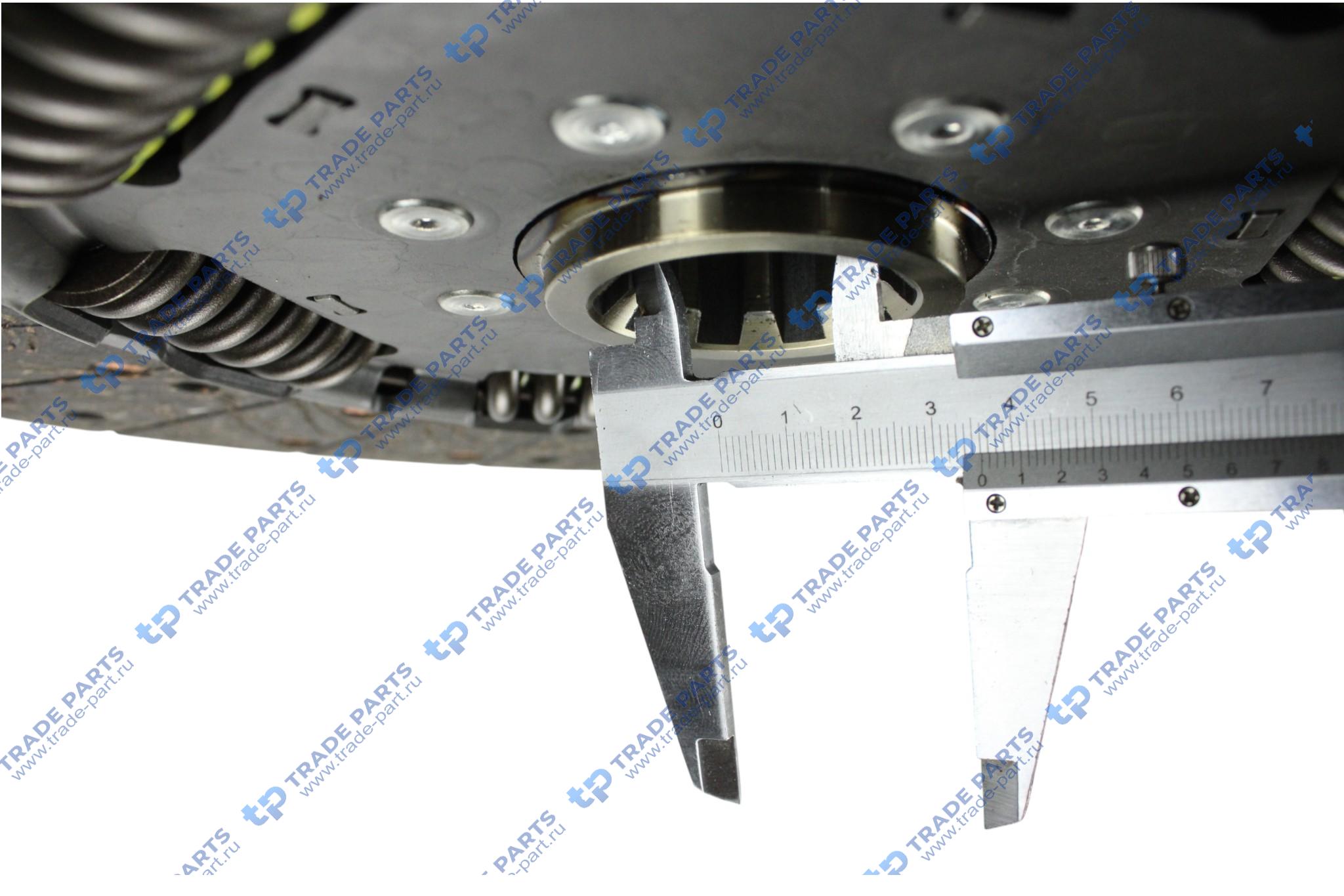 Реальная фотография комплект сцепления ford cargo (euro 6) ecotorq 9l zf 9s1310 430mm.