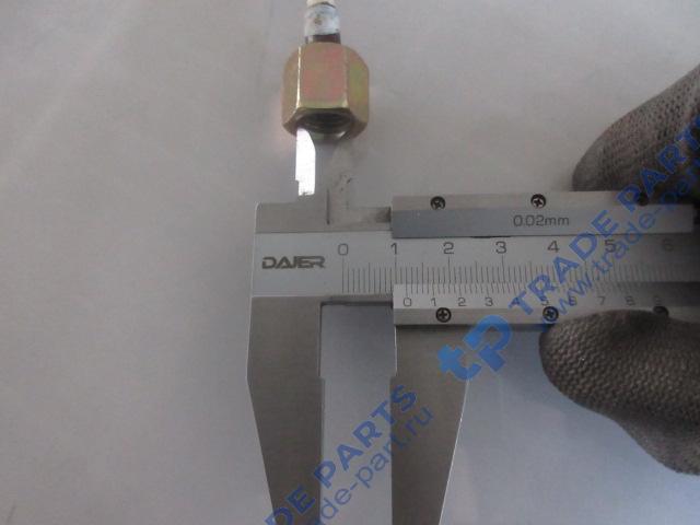 Реальная фотография трубка тормозная zl30/zl50/z3g.12.1 (передняя) 82см xcmg