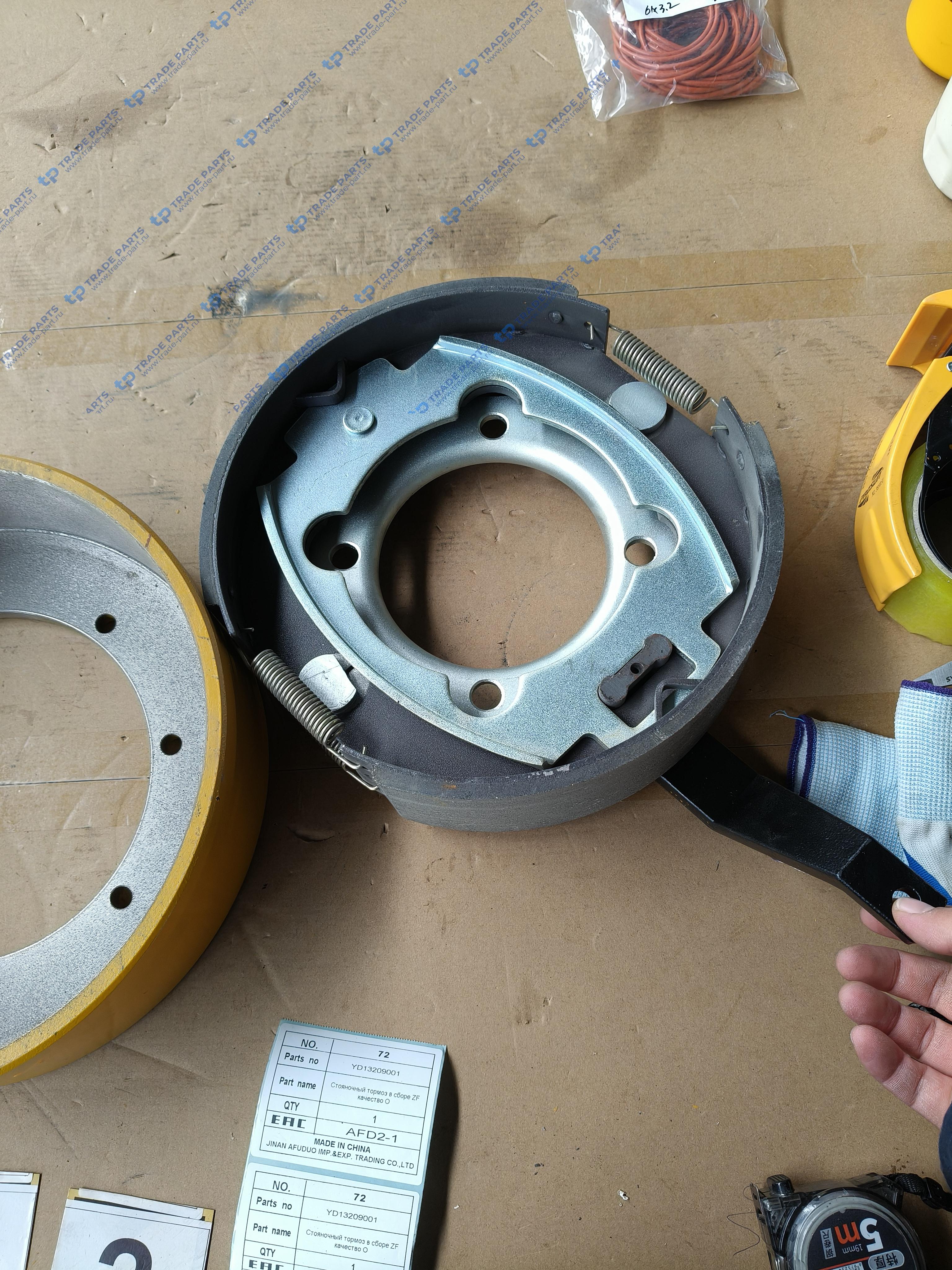 Реальная фотография стояночный тормоз в сборе zf качество о